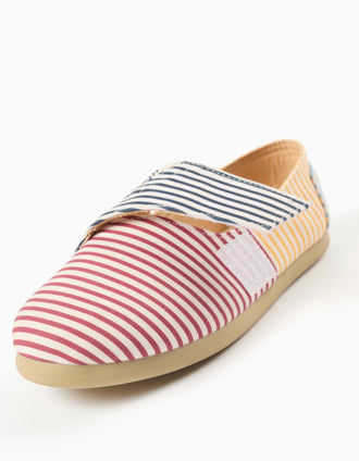 Alpercatas às riscas Zippy x Paez para criança, multicolor