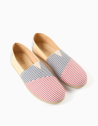 Alpercatas às riscas Zippy x Paez para adulto, multicolor