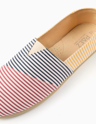 Alpercatas às riscas Zippy x Paez para adulto, multicolor