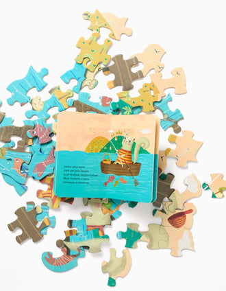 Puzzle 50pcs + Book 