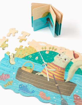 Puzzle 50pcs + Book 