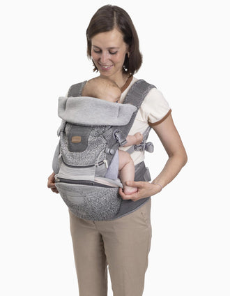 Mochila Portabebés Airy Hip Fit Chicco, Pebble