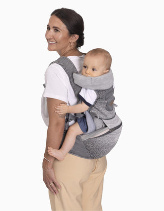 Mochila Portabebés Airy Hip Fit Chicco, Pebble