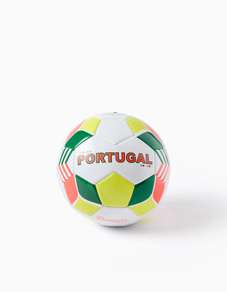 Bola de futebol Portugal para criança, multicolor