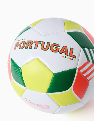 Bola de futebol Portugal para criança, multicolor