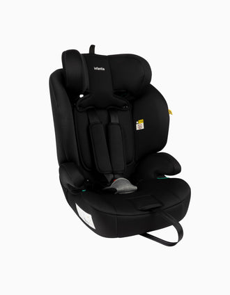 Silla de Coche I-Size Infantia (76-150 cm), Negro/Gris