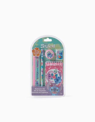 Stationery set Disney Stitch and Angel for girls, 4Y+