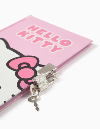 Coffret journal intime et accessoires Hello Kitty pour fille 3A+, rose