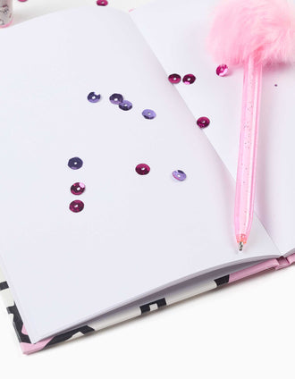 Coffret journal intime et accessoires Hello Kitty pour fille 3A+, rose