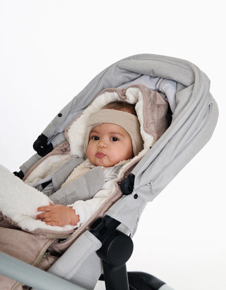 Diadema Protectora de Oídos para Bebés Dooky 0-6M, Beige