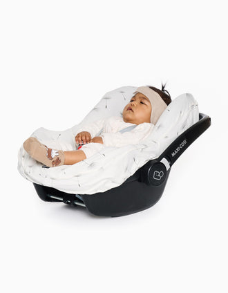 Faixa Protetora dos Ouvidos para Bebé Dooky 6-12M, Bege