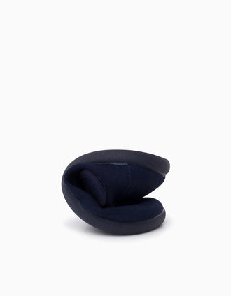 Merceditas Barefoot Pisamonas para bebé y niña, azul oscuro
