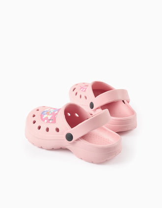 Sabots en EVA avec imprimé Minnie et Daisy pour fille, rose clair