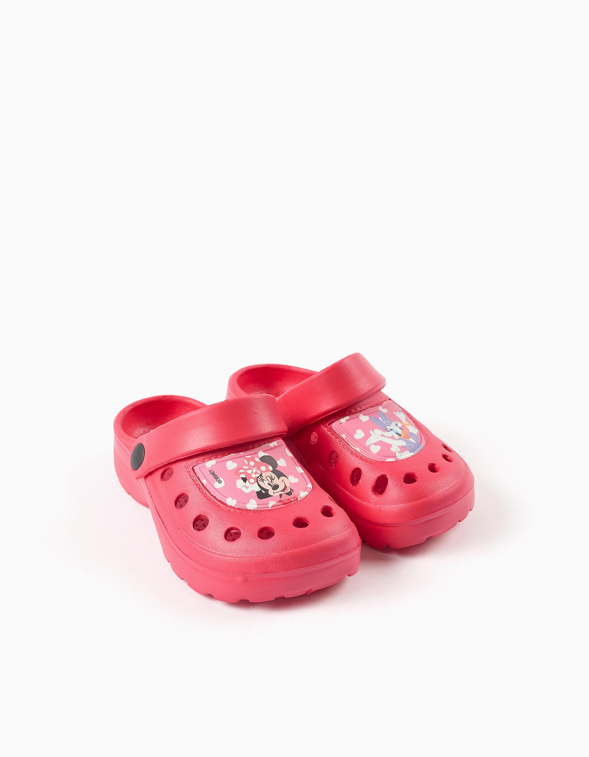Sabots en EVA avec imprimé Minnie et Daisy pour fille, rouge