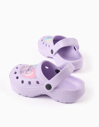 Sabots en EVA avec imprimé Stitch et Angel pour fille, lilas