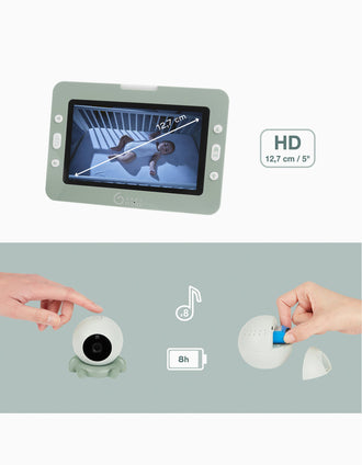 Digital Video Baby Monitor Yoo Go + HD 5'' Babymoov