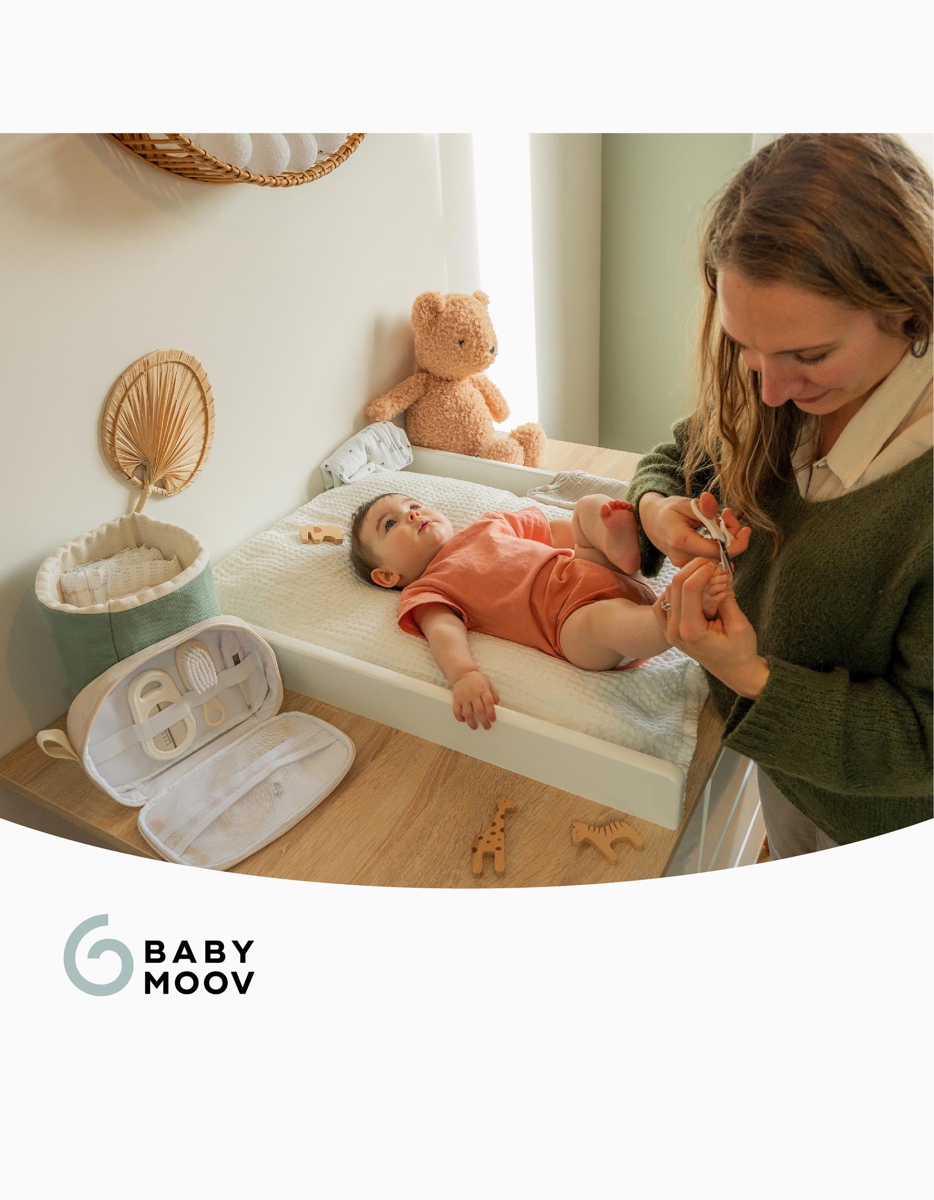 Babymoov Hygiene Set 9pcs, Sand