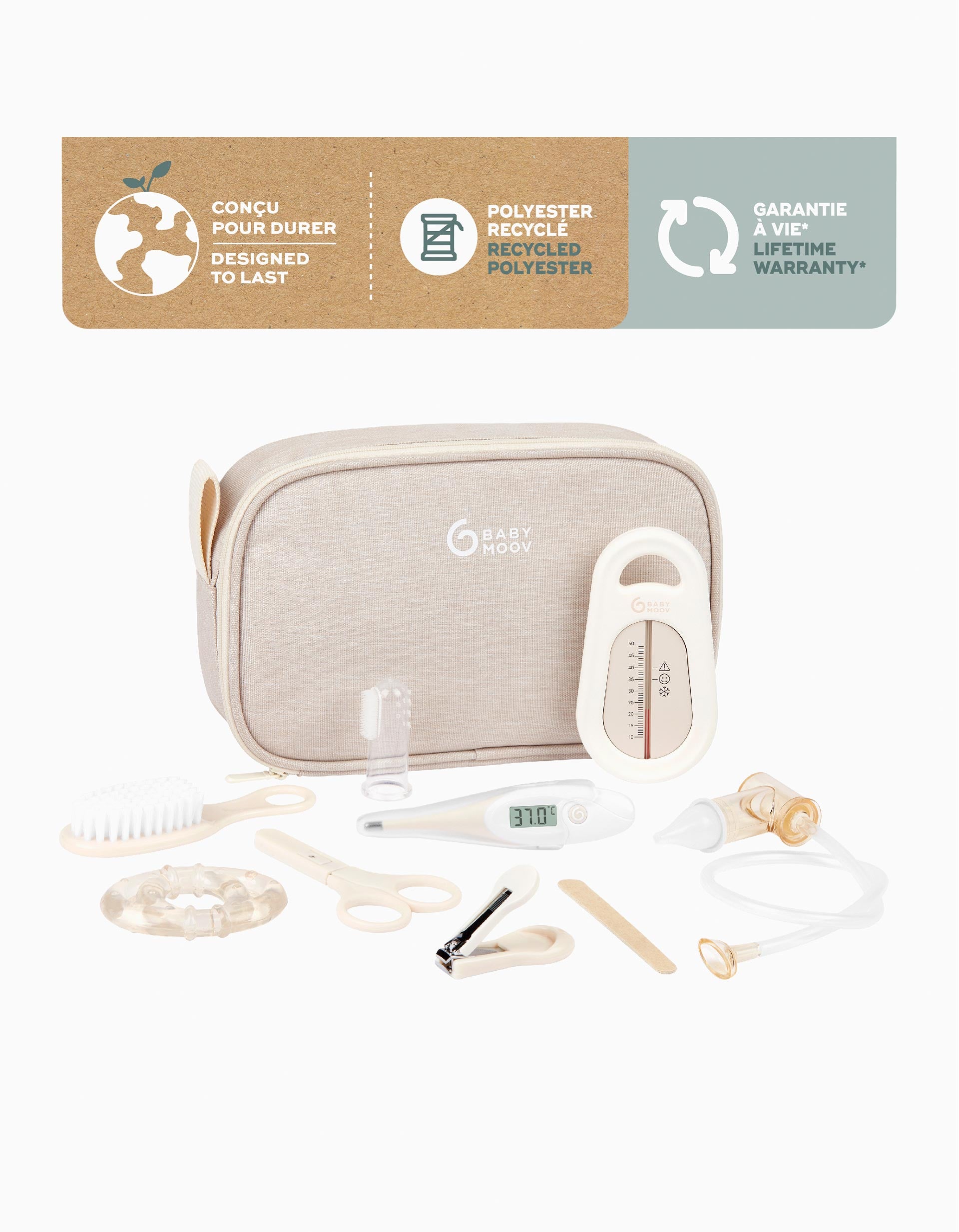 Babymoov Hygiene Set 9pcs, Sand