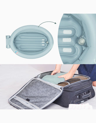 Baignoire et Piscine Gonflables Évolutives Babymoov 0M+