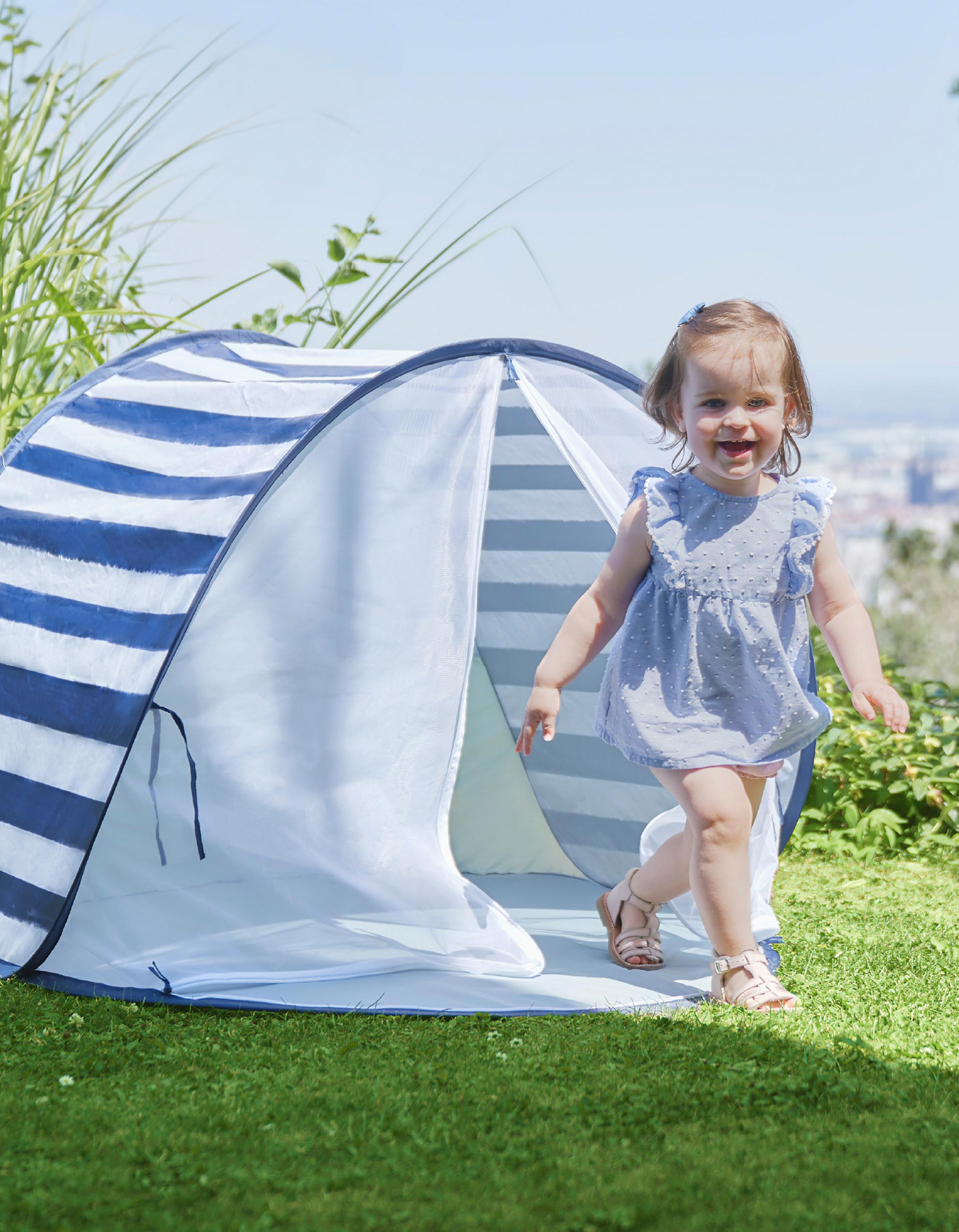 Tenda Anti-UV com Proteção UPF 50+ Babymoov 0M+, Marinho