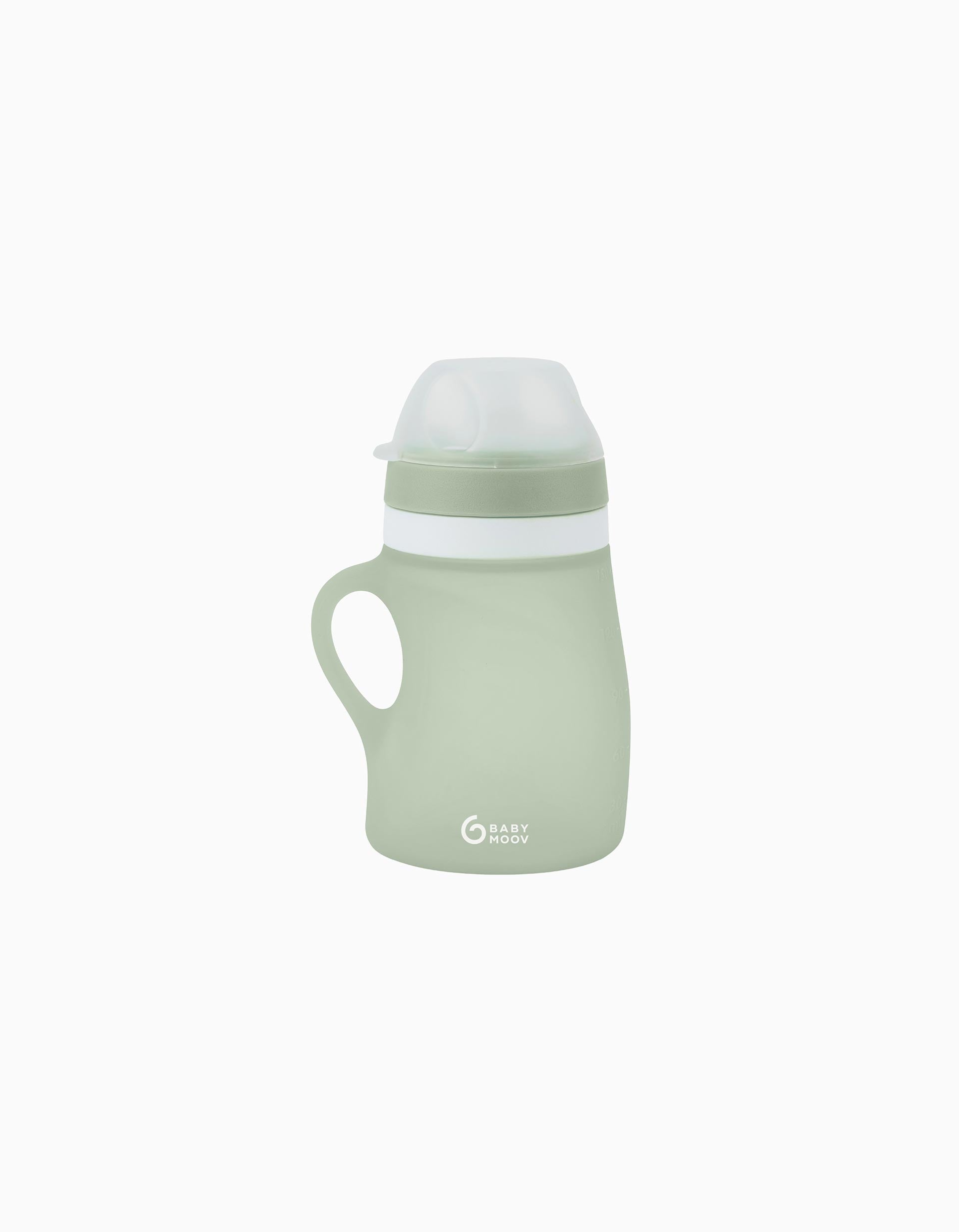 Biberón Ergonómico de Silicona 150 Ml Babymoov, 6M+