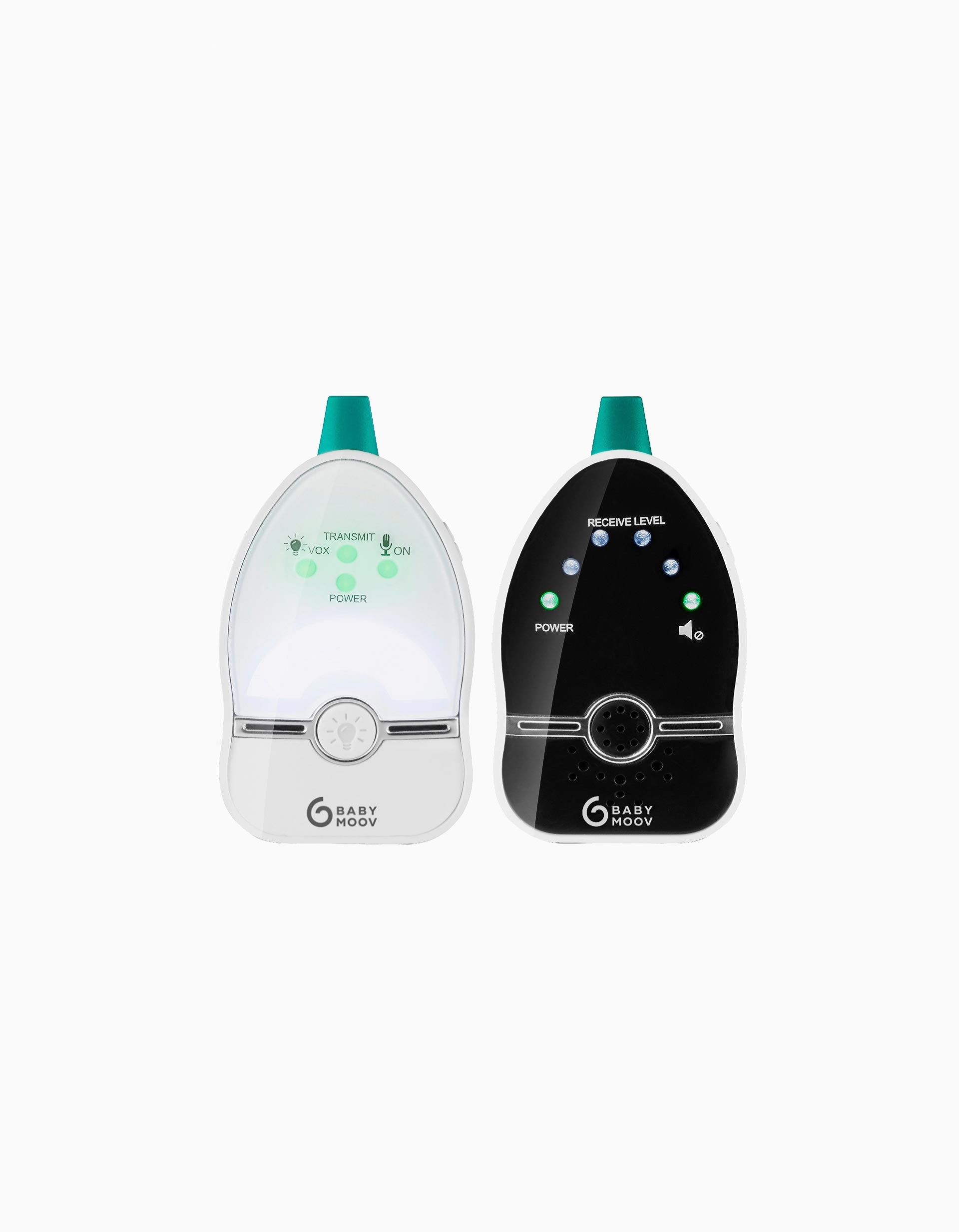 Pack of 2 Audio Baby Monitors Easy Care 500m Babymoov