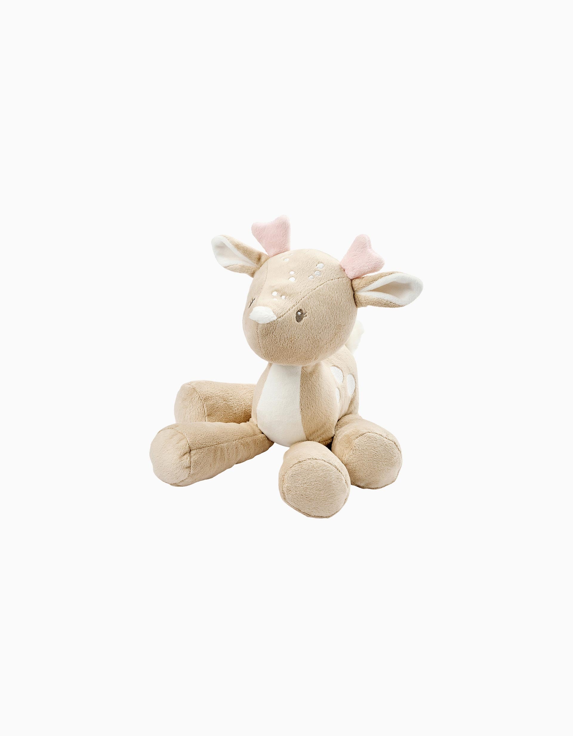 Peluche Veado 30 cm Nattou 0M+, Bege