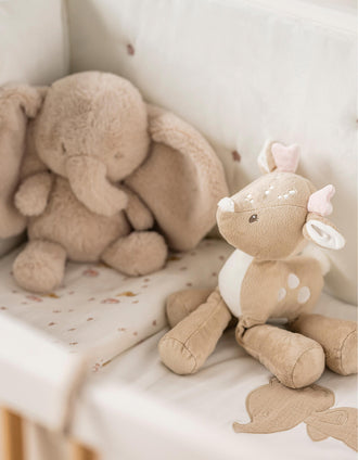 Peluche Cerf 30 cm Nattou 0M+, Beige