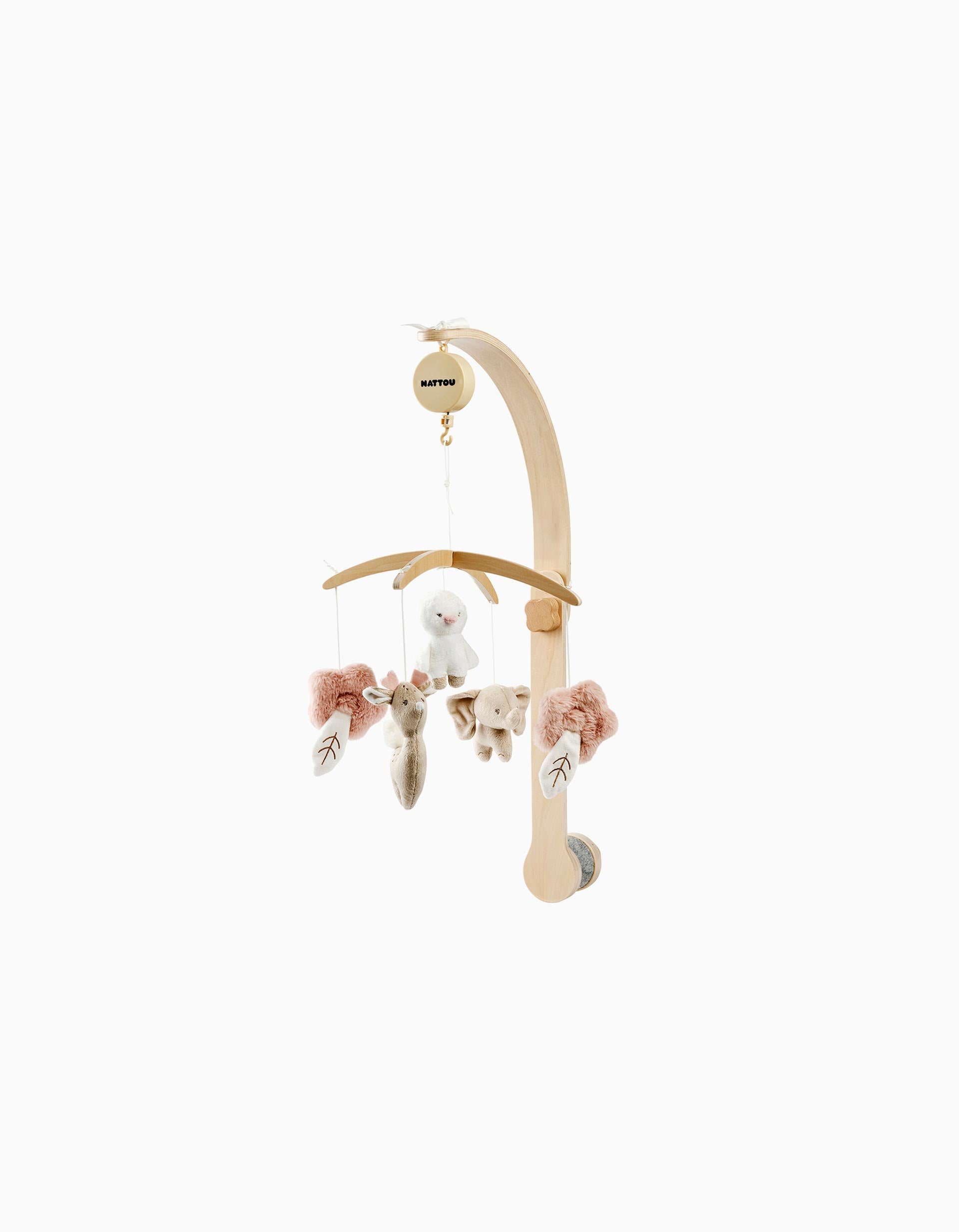 Wooden Crib Music Mobile Nattou 0M+