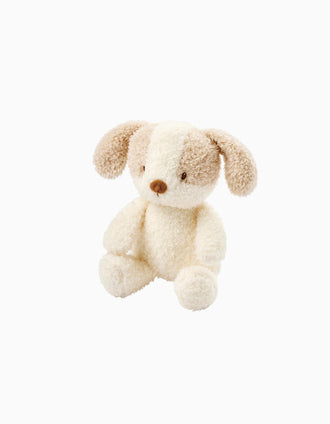 Peluche Chien 24 cm Nattou 0M+, Blanc