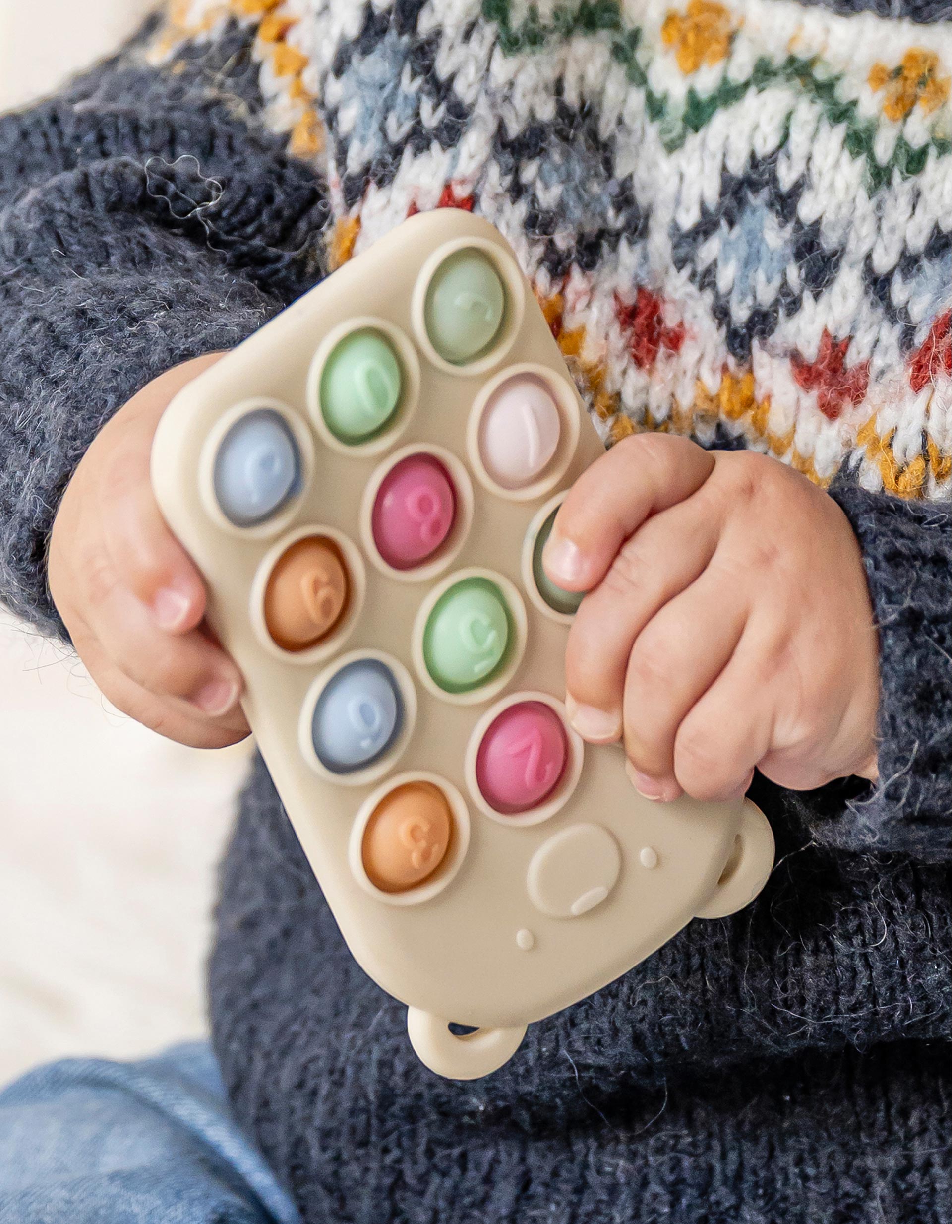 Silicone Toy and Teether Pop Phone 0M+