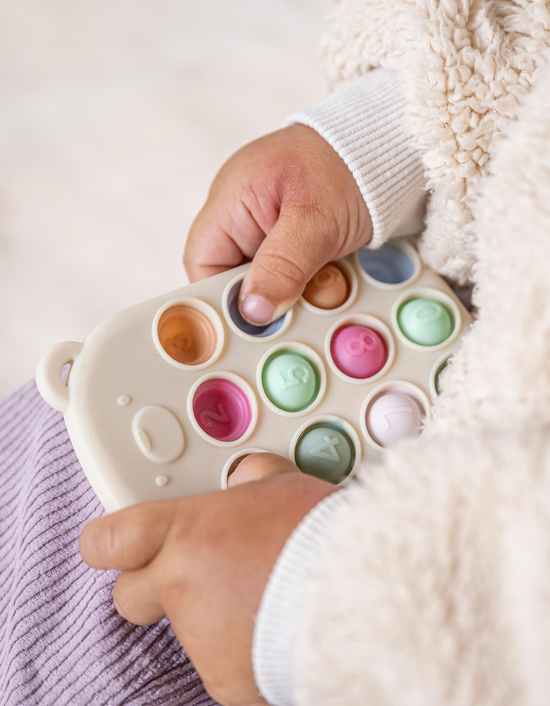 Silicone Toy and Teether Pop Phone 0M+