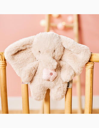 Soft Elephant Plush with Music 20 cm Nattou 0M+, Beige