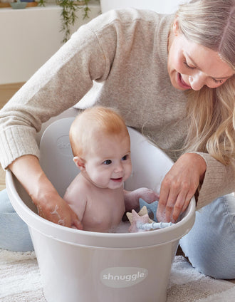 Baby Bathtub Shnuggle, Taupe