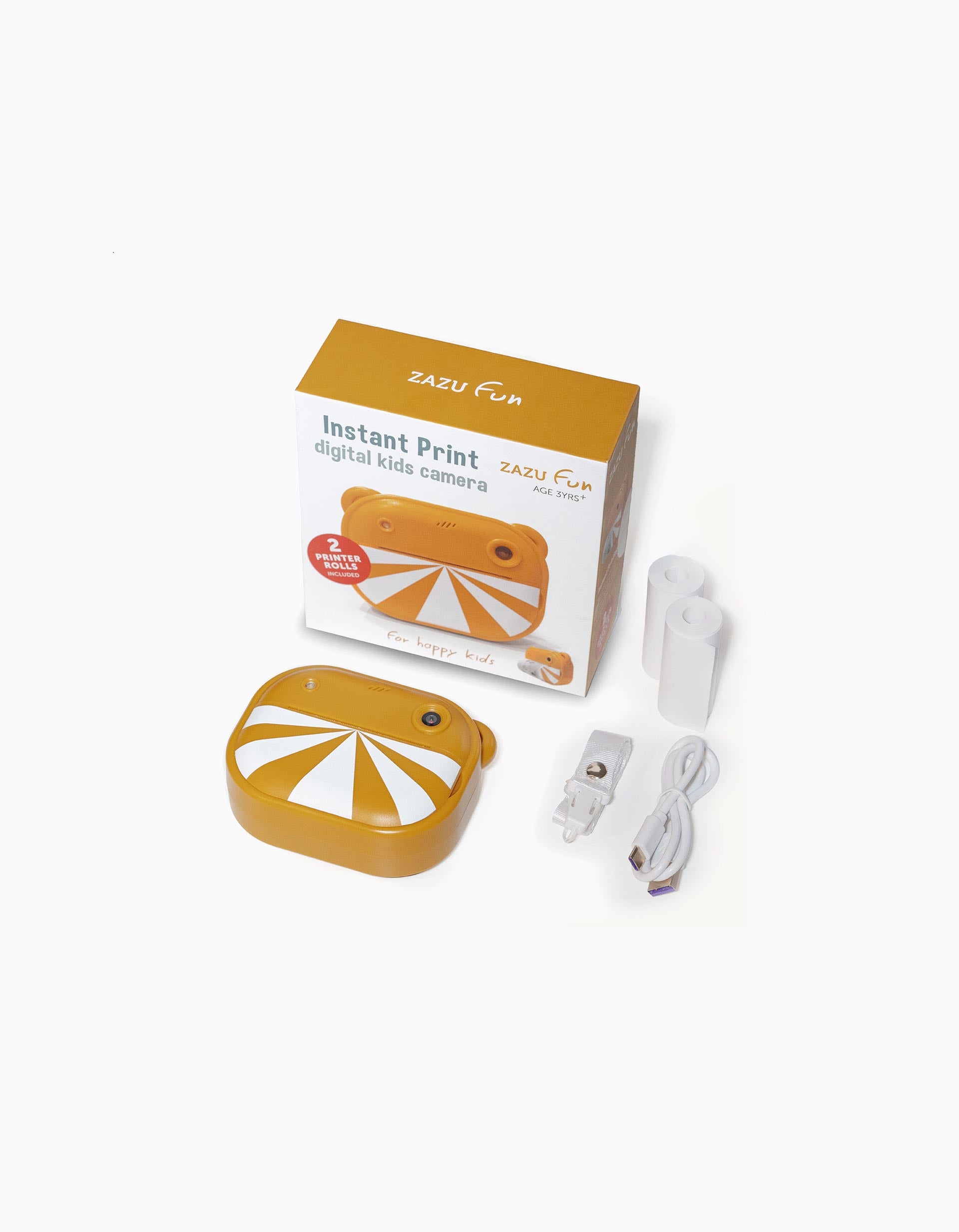 Cámara Digital Instantánea para Niños Zazu, Amarillo