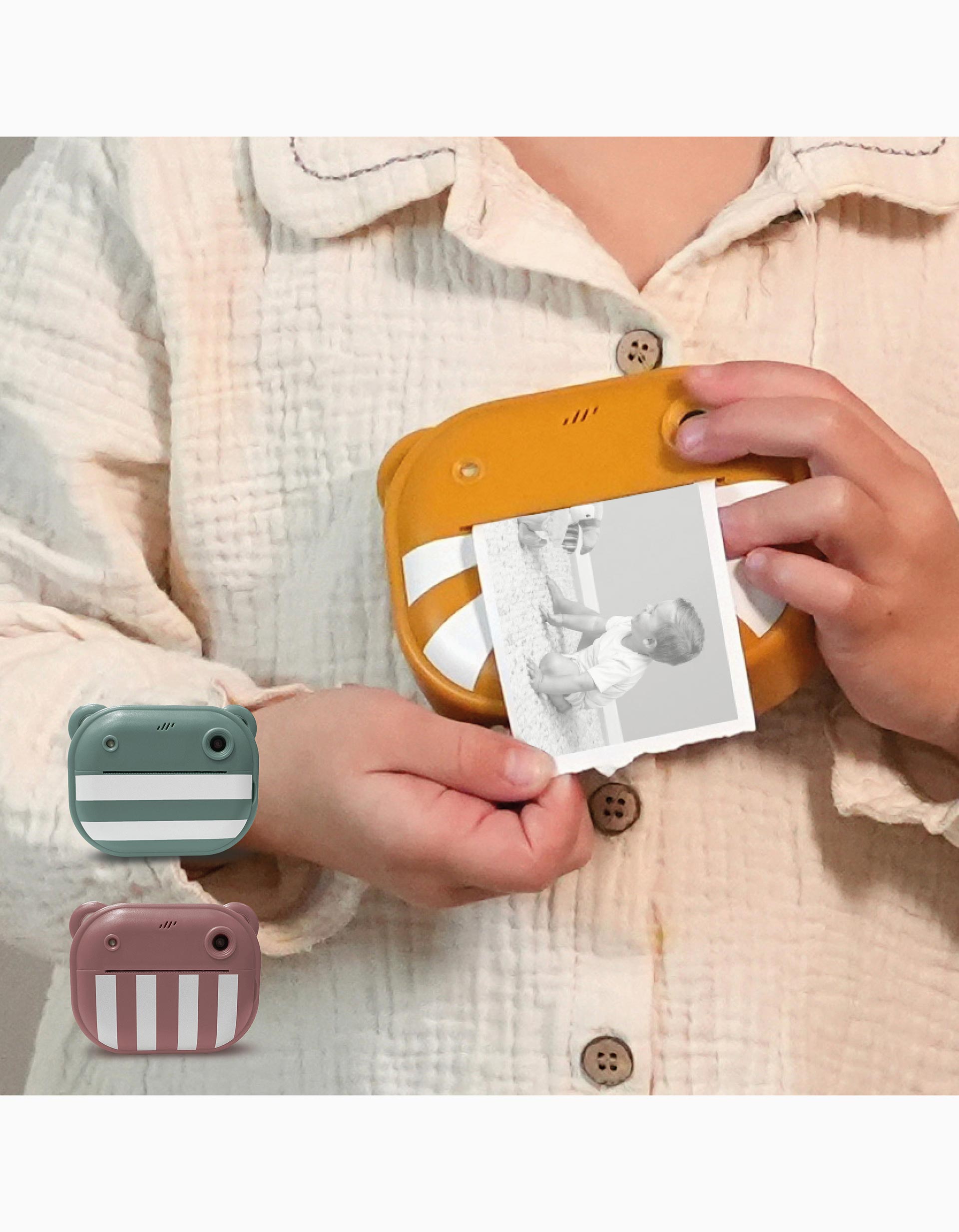 Cámara Digital Instantánea para Niños Zazu, Amarillo