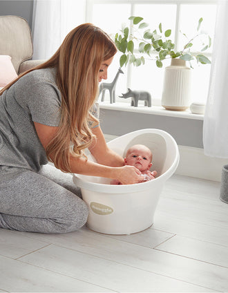Baby Bathtub Shnuggle, White