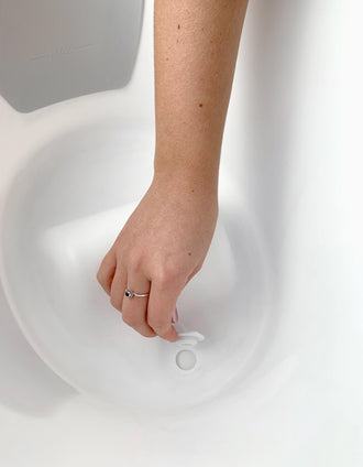 Baby Bathtub Shnuggle, White