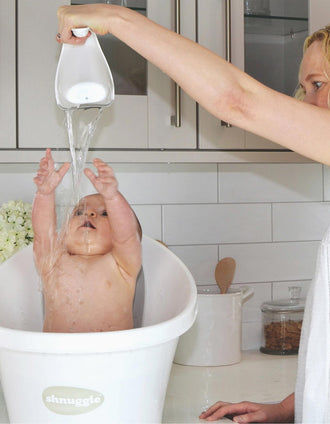 Bath Jug Shnuggle, White