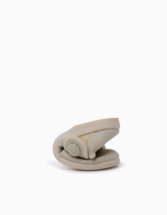 Babies en lin Pisamonas pour bébé fille, beige