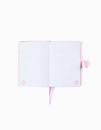 Caderno pautado K-Pop Demon Hunters para menina, rosa