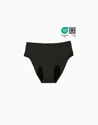 Culottes Post-Partum et Menstruelles Flowly Doomoo L-XL-2XL, Noir