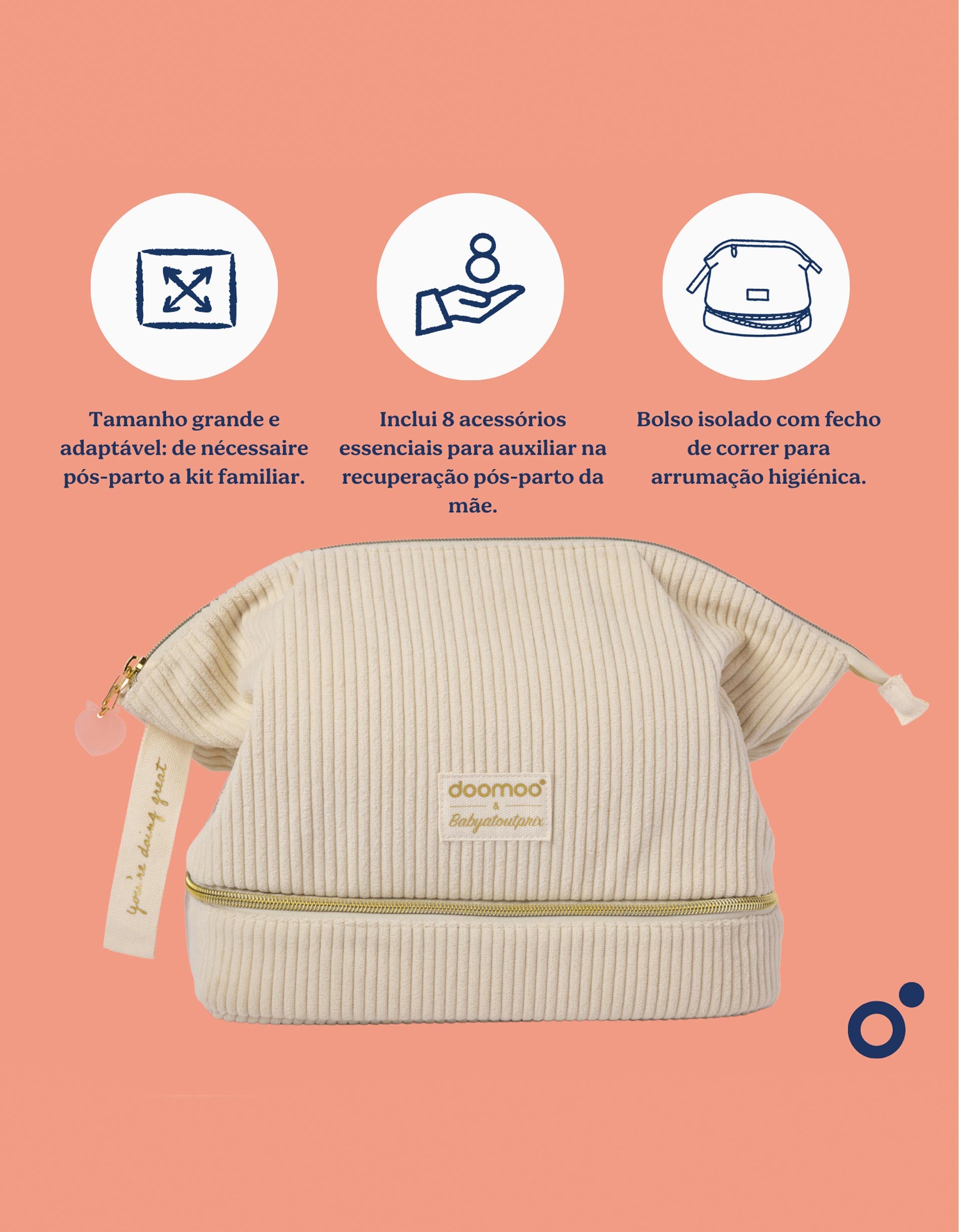 Doomoo Maternity Kit, Sand
