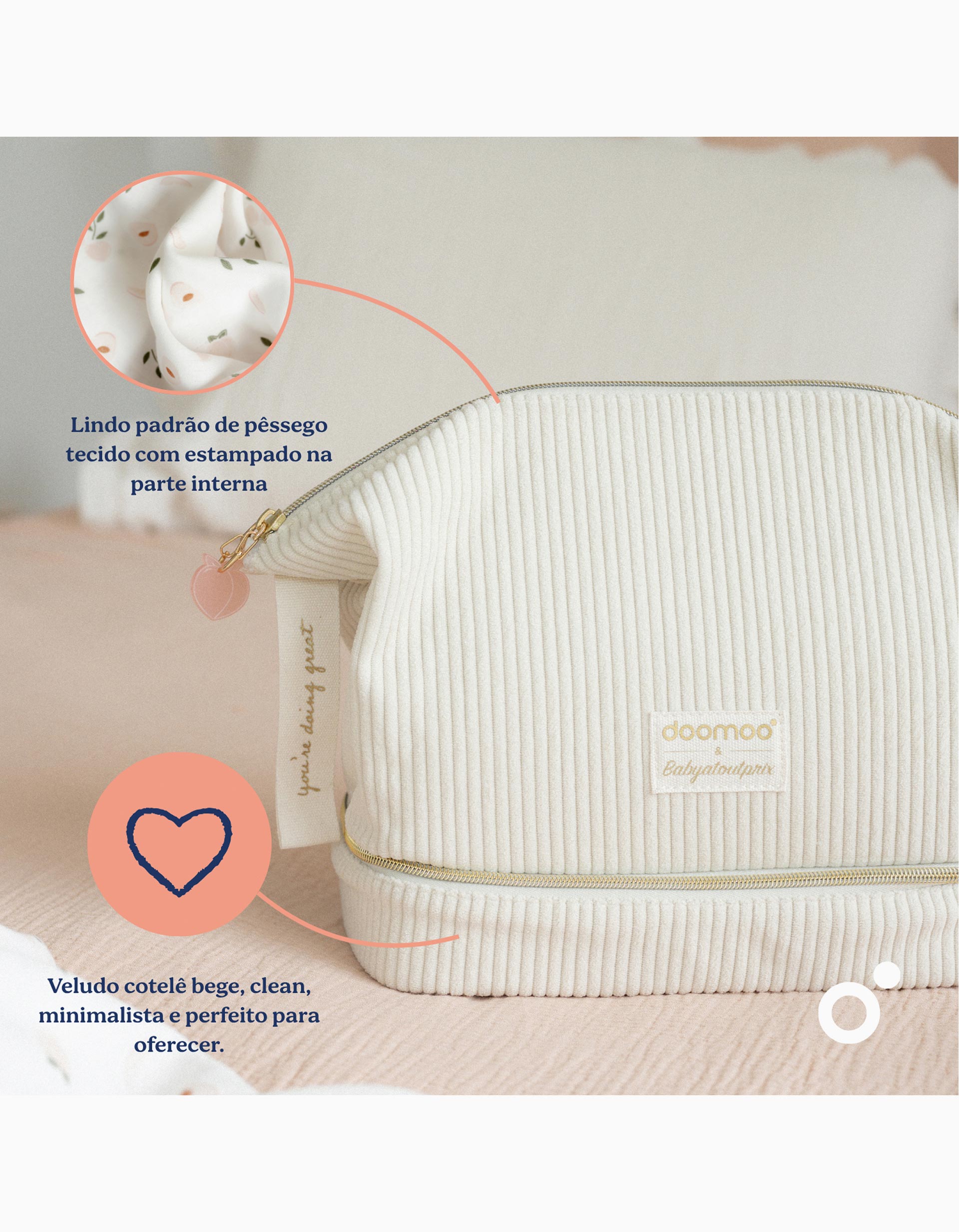 Doomoo Maternity Kit, Sand