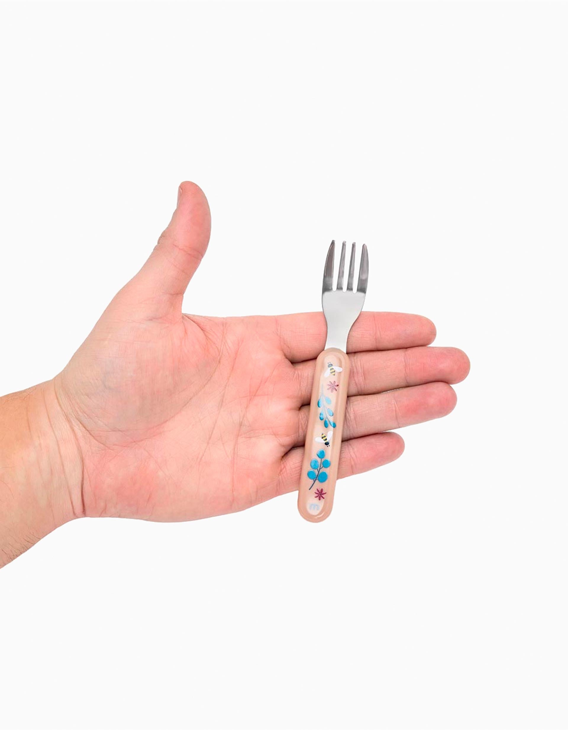 Set of 3 Stainless Steel Cutlery Set Dreamland Miniland 6M+