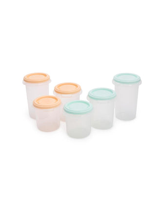 Set of 6 Hermisized Containers 200+250+330 ml Dreamland Miniland
