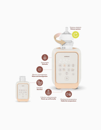 Warmy Twist Miniland 5 in 1 Bottle Warmer & Sterilizer
