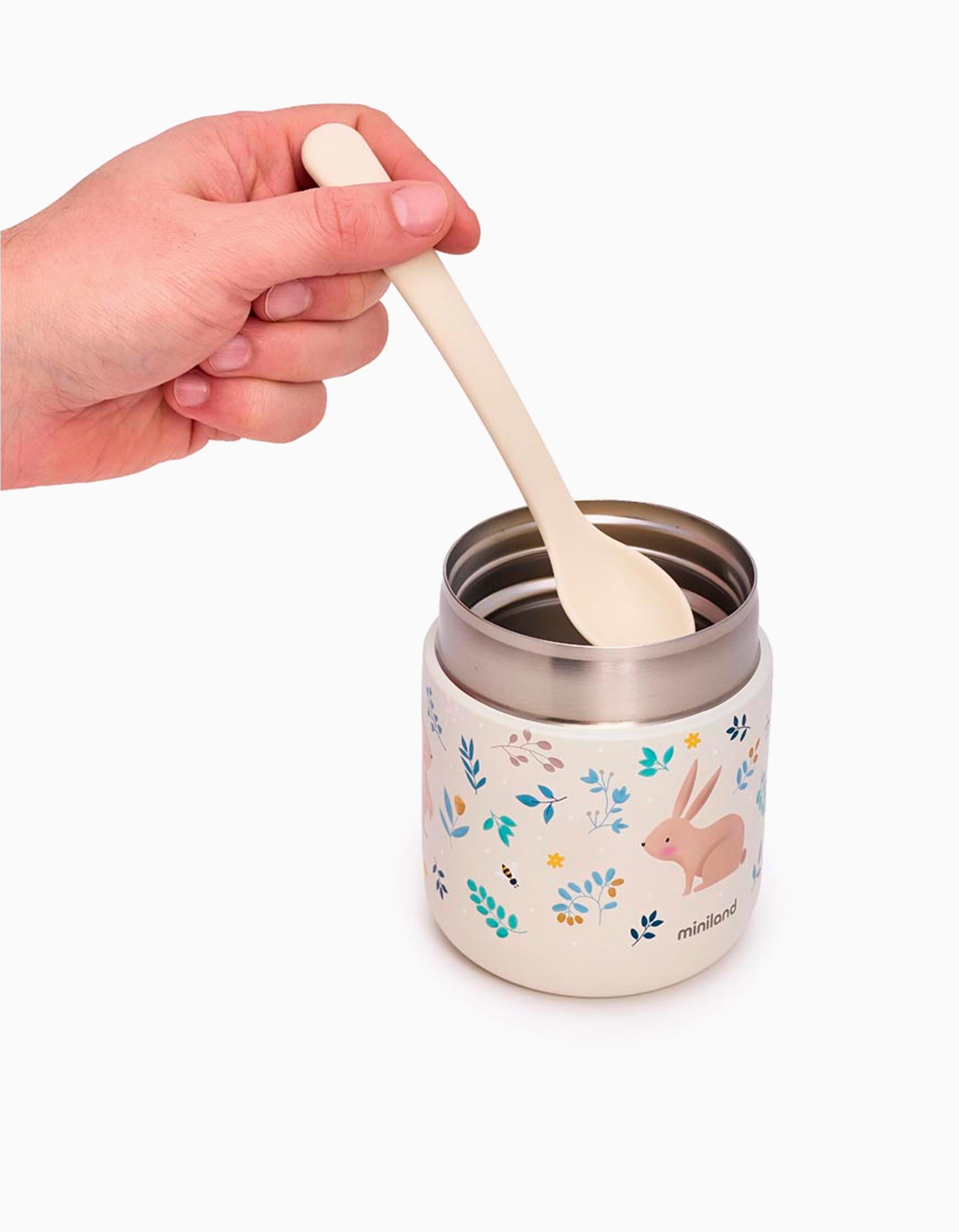 Mini Food Thermos 280 ml Rabbit Miniland
