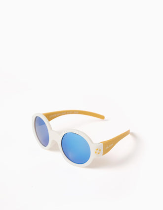 Sunglasses with UV Protection Chicco 0M+, White
