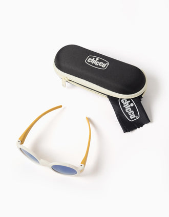 Sunglasses with UV Protection Chicco 0M+, White
